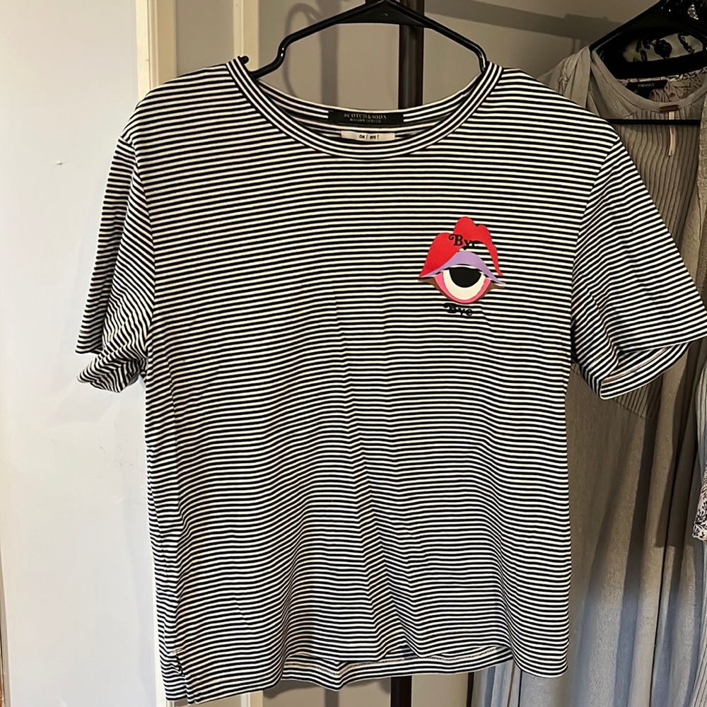 Scotch & Soda stripe tshirt (size M)
